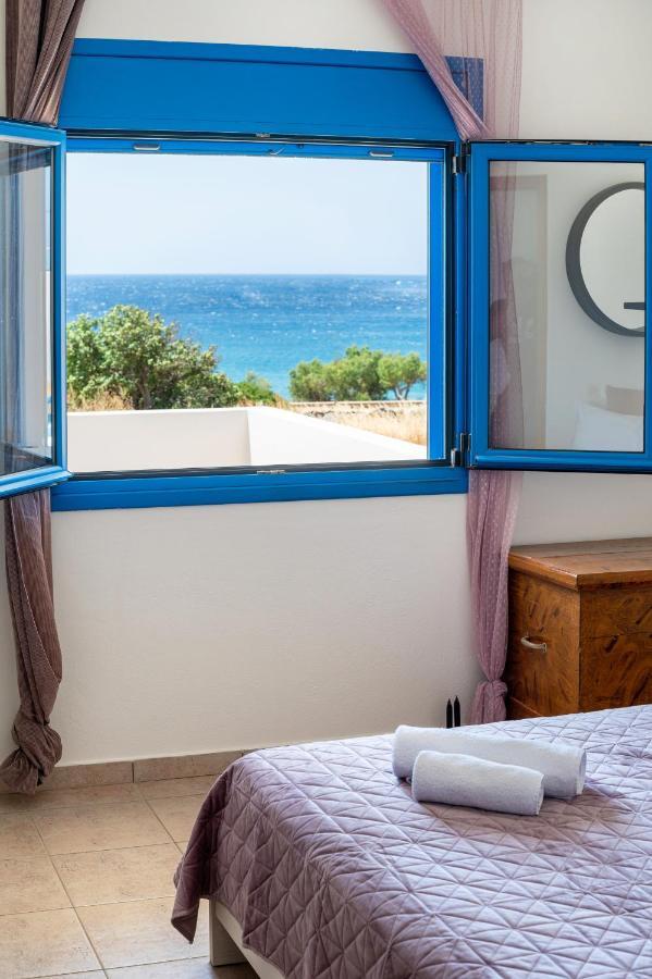 Makrýgialos Sea View Pine Houseヴィラ エクステリア 写真
