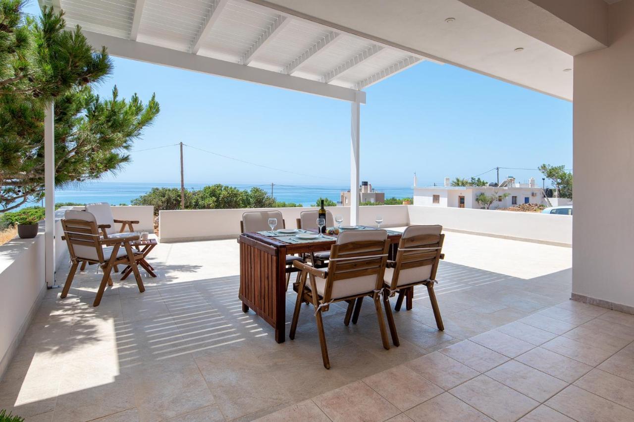 Makrýgialos Sea View Pine Houseヴィラ エクステリア 写真