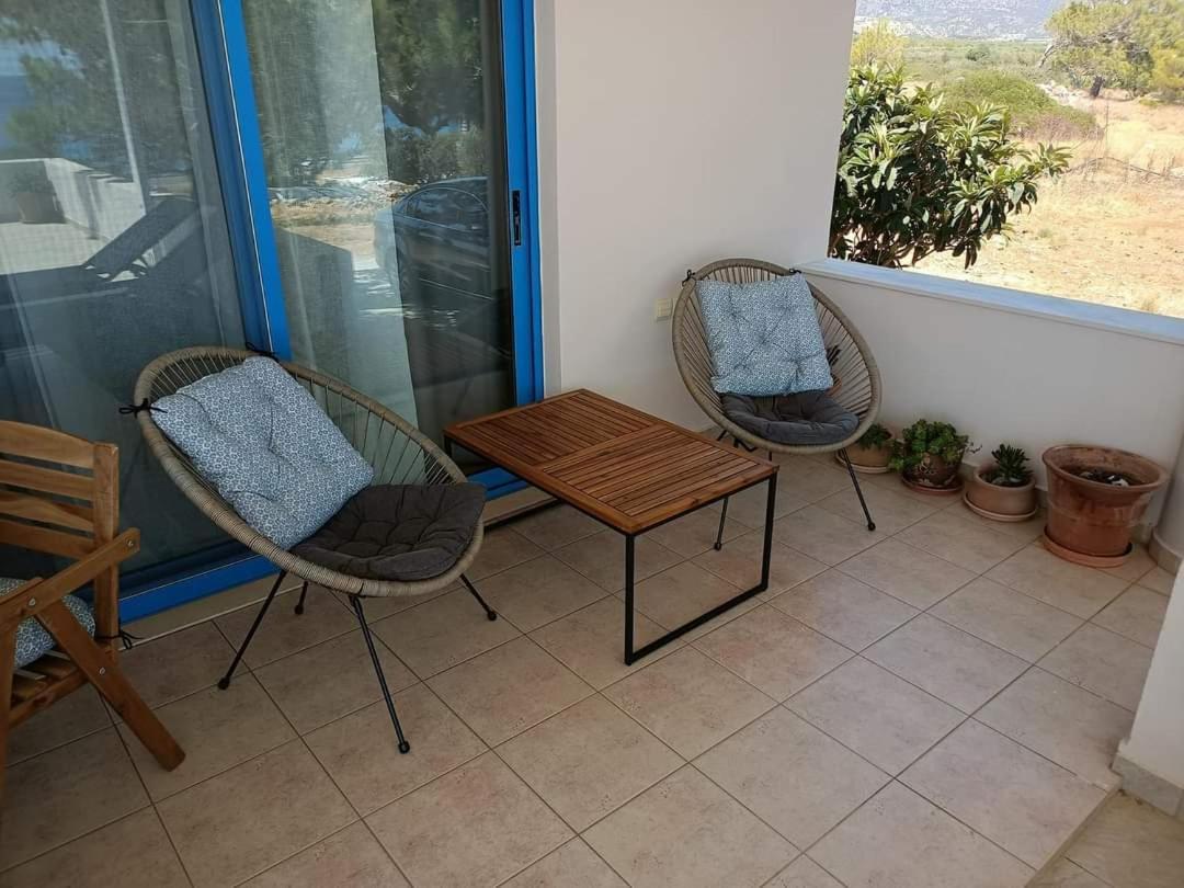 Makrýgialos Sea View Pine Houseヴィラ エクステリア 写真