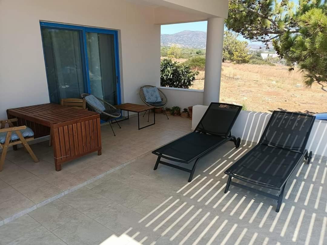 Makrýgialos Sea View Pine Houseヴィラ エクステリア 写真