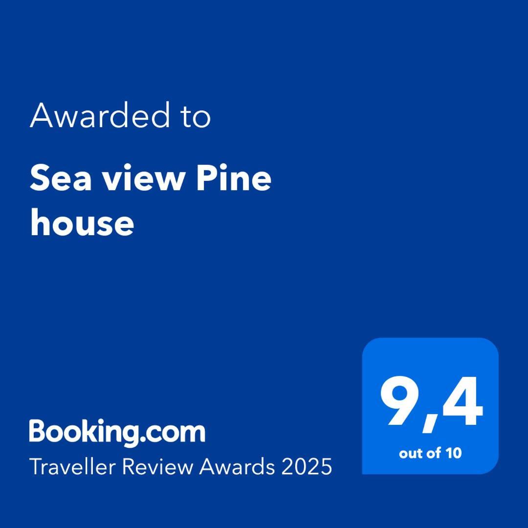 Makrýgialos Sea View Pine Houseヴィラ エクステリア 写真